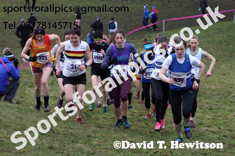Senior women, Start Fitness NEHL, Thornley Hill Farm, Peterlee, County Durham. Photo: David T. Hewitson/Sports for All Pics